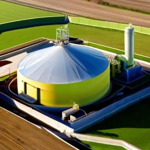 Промышленные биогазовые установки (БГУ) на фермах крупного рогатого скота: анаэробное мезофильное сбраживание навоза для генерации зеленого тепла