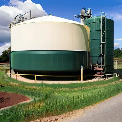 Промышленные биогазовые установки (БГУ) на фермах крупного рогатого скота: анаэробное мезофильное сбраживание навоза для генерации зеленого тепла