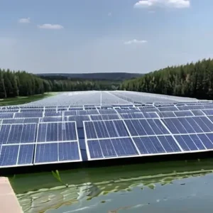 Плавучие солнечные электростанции (FPV): снижение испарения водоемов и повышение КПД панелей за счет водного охлаждения