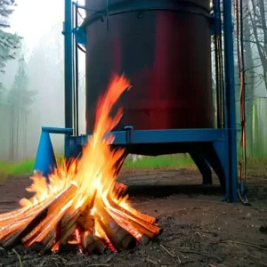 Водородная энергетика из древесины: технология газификации лесных отходов и опилок
