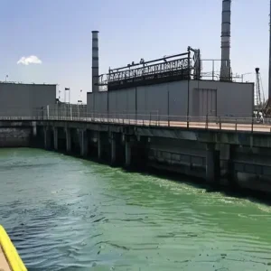 Защита речного планктона от попадания в водозаборные устройства электростанций