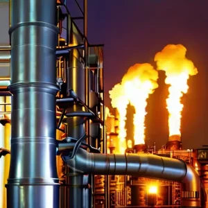 Факельные системы нефтеперерабатывающих заводов: технологии безымпортного (закрытого) сжигания аварийных газов для минимизации выбросов