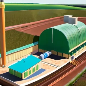 Биогазовые станции с сухим анаэробным сбраживанием: эффективная ферментация твердого птичьего помета и сухих органических фракций ТКО (пищевых отходов)