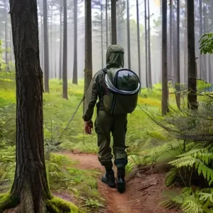 Защита от укусов клещей и насекомых при обходах воздушных линий в лесу