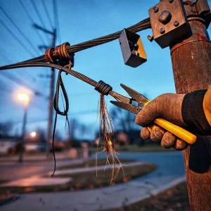 Фото по теме: Как восстановить оборванный нулевой провод на улице
