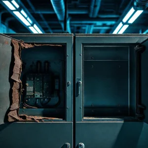 Фото по теме: Почему важно вовремя менять уплотнительные резинки на дверцах щитов